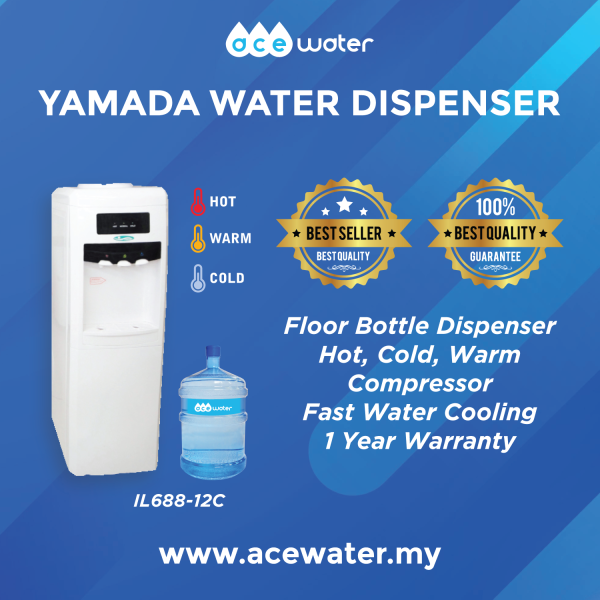 Yamada-Floor-Standing-Hot-Cold-warm-Water-Dispenser-150