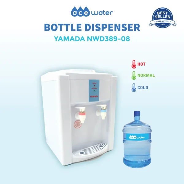 bottle dispenser table top hot and cold