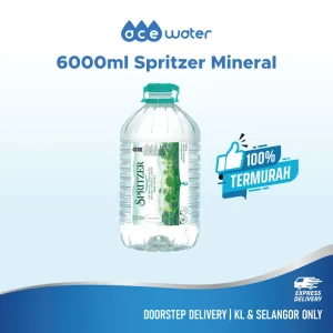 6000ml 6l spritzer natural mineral water