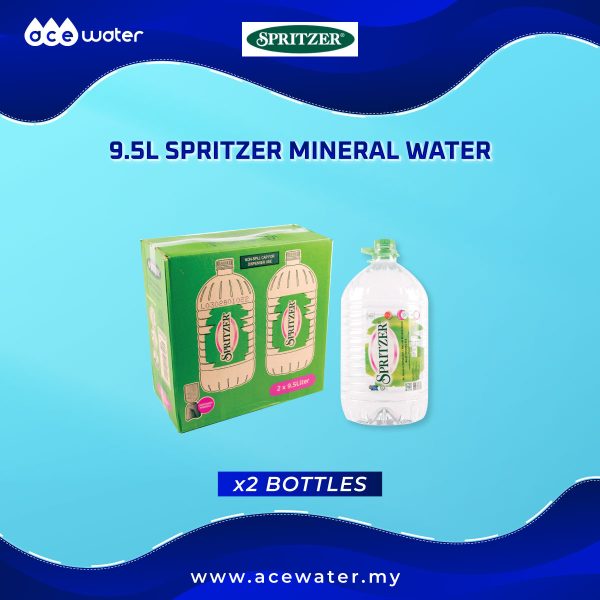9.5l spritzer mineral water