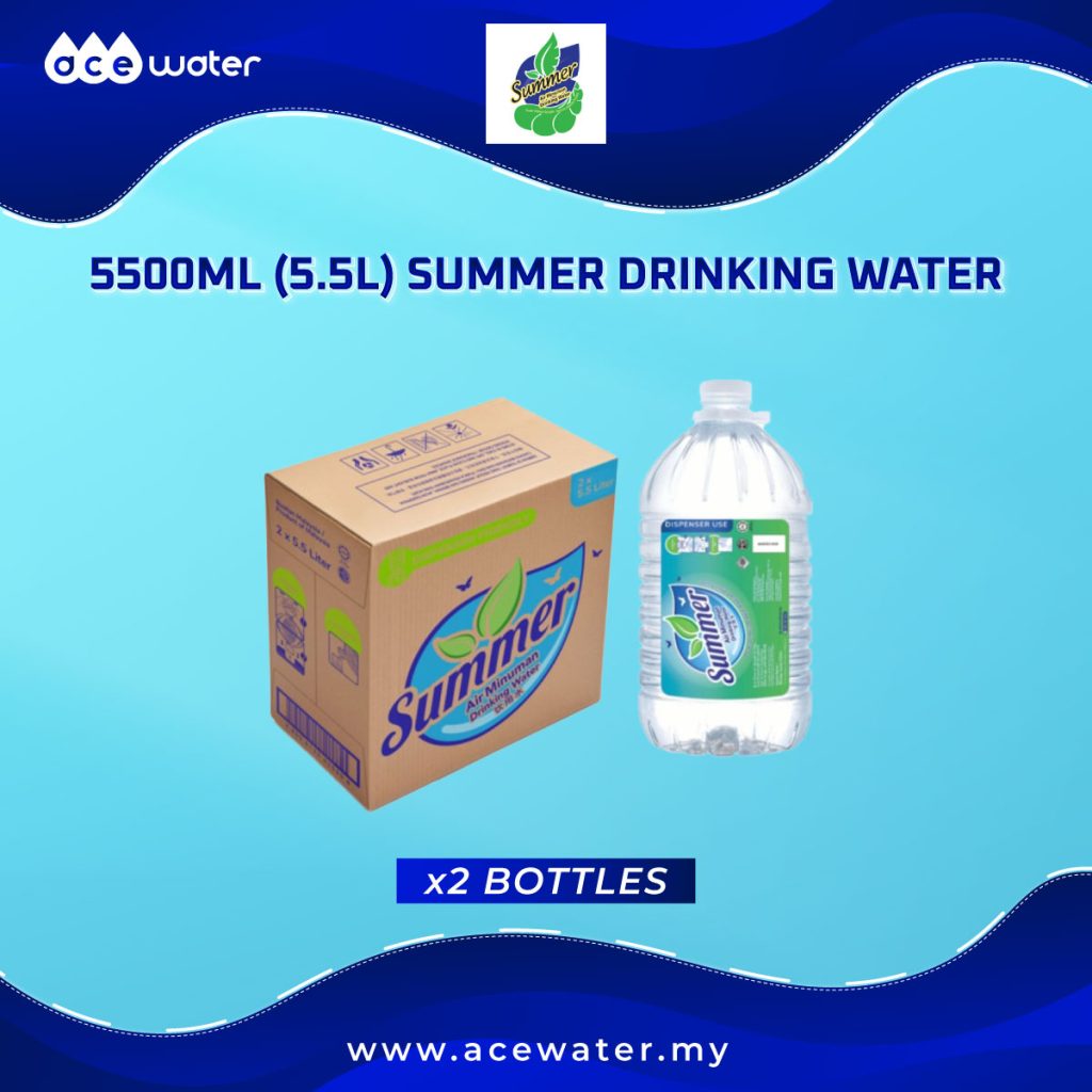 SUMMER RO 5500ml (5.5L) Drinking Water Delivery Ace Water