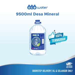9.5l desa mineral water