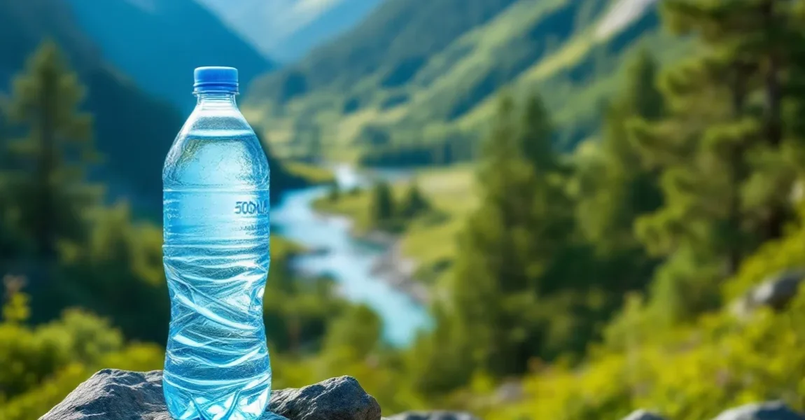 mineral water natural background