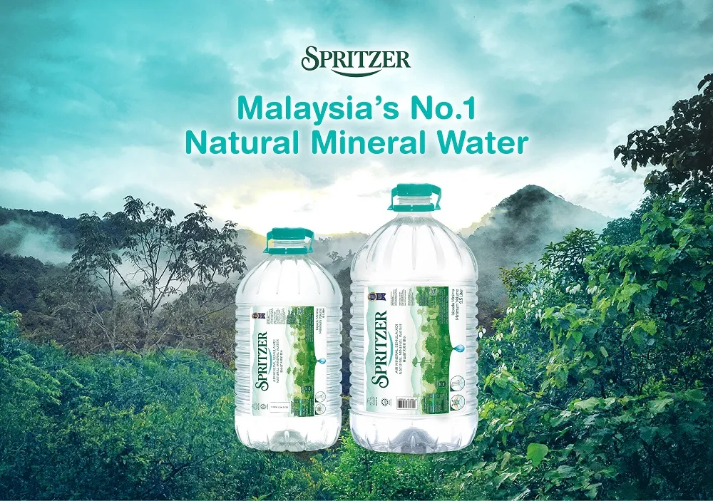 spritzer natural mineral water