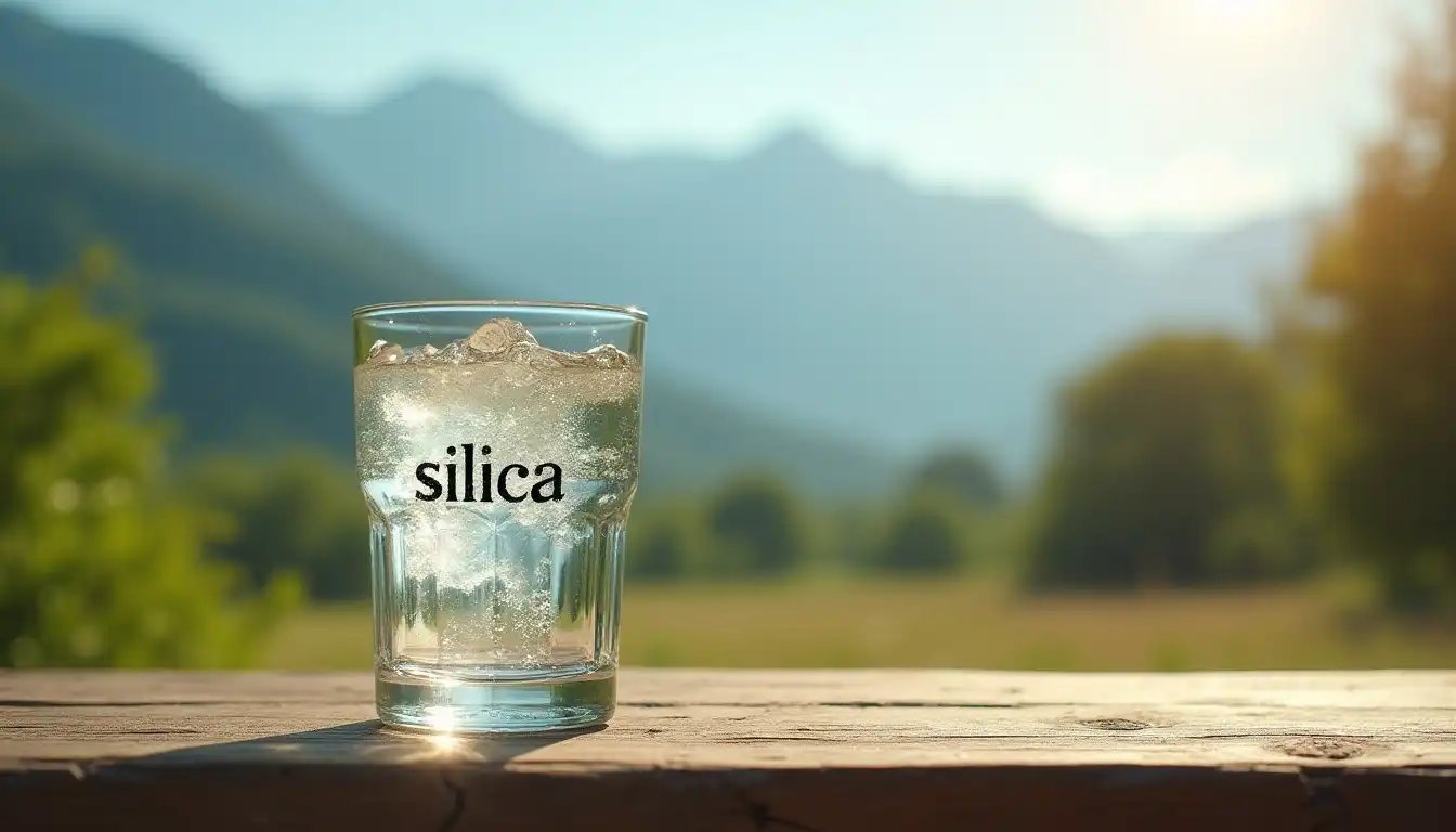 mineral water is rich in silica